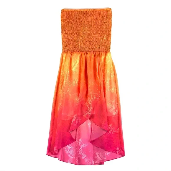 open lace back dress Shop the Celaena Maxi Dress - Orange main image 1